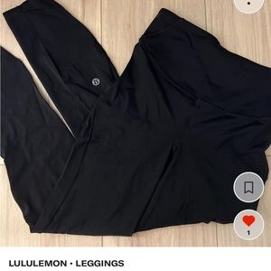 lululemon black leggings